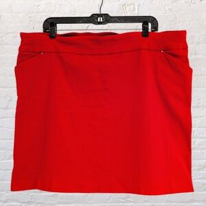 Westport Bright Red Skort 2X